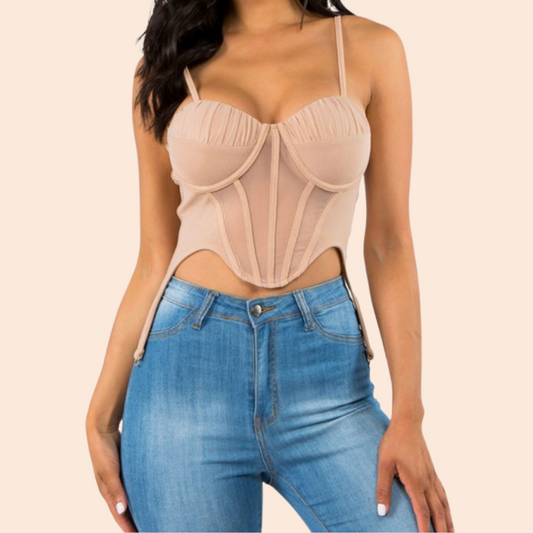 LEXI MESH CROP TOP